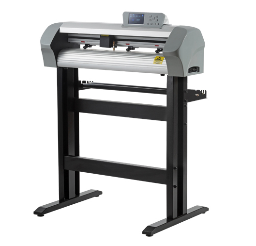 Cool engraving machine TK740 imported 3M professional reflective film cutting machine red laser positioning contour patrol die-cutting