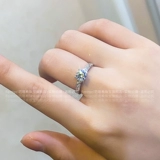 Небольшое дизайнерское модное универсальное обручальное кольцо, золото 18 карат, серебро 925 пробы