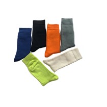 (More than five pairs) Summer thin cotton mid-calf socks solid color must-have men’s and women’s unisex socks