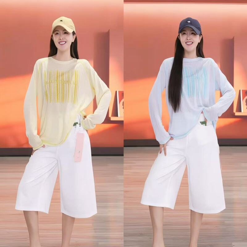 【Exclusive to Da Pan】Women's Shirt 2026 Summer Semi-Sheer Long-Sleeve Sun Protection Shirt 882
