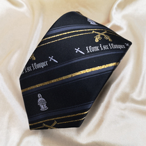 (Thorn original) Golden gun and knight jk dK uniform skirt accessories Genuine original design bow tie tie