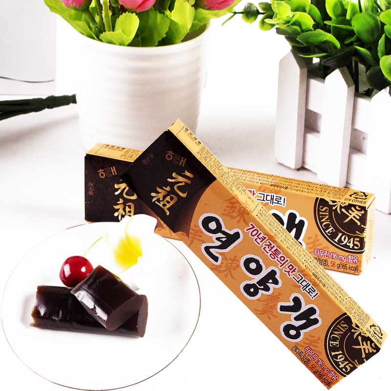South Korea imports snacks into the sea too-Goat Spoon Red Bean Cake Goat Spoon Snack Snack 55g