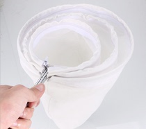 Tea bag filter with steel rings la cha bag Hong Kong-style milk tea stockings tea