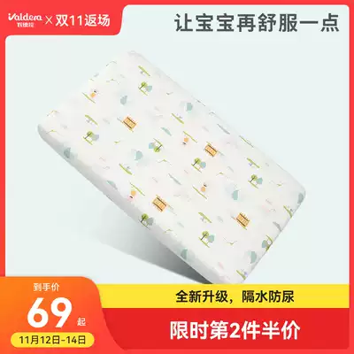 valdera Crib Bed Hats Cotton Sheets Infant Bedding Children Urine Bed Cover Baby Mattress