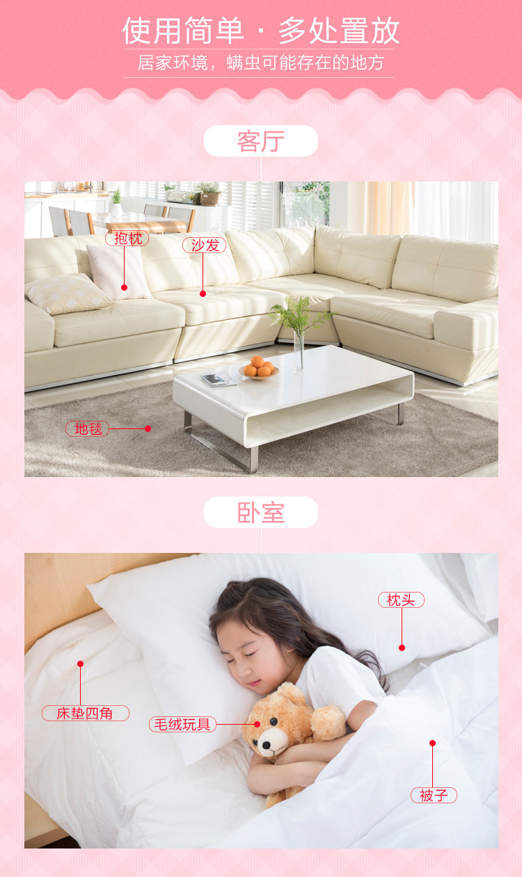 Nhật Bản nhập khẩu mite dán chính hãng 祛 dán nhà chống mạt gói chăn ga gối không côn trùng - Thuốc diệt côn trùng bình xịt mối