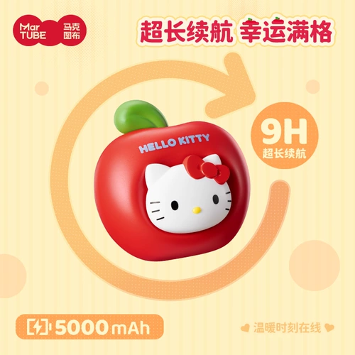 Hello Kitty, apple, sanrio, детская портативная маленькая милая грелка для рук, подарок на день рождения, рождественский подарок