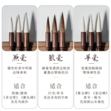 Овца Мао Пелла Каллиграфия Специальная для начинающего, введение профессиональное качество чистого овечья бамбуко