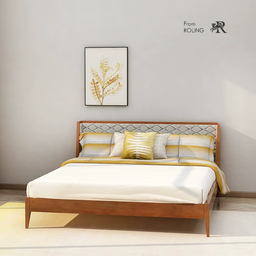 荣麟 Современная и минималистичная мебель, лента для двоих для кровати для спальни, 1.8м