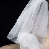 Корейский короткий аксессуар для волос из жемчуга для невесты, в корейском стиле