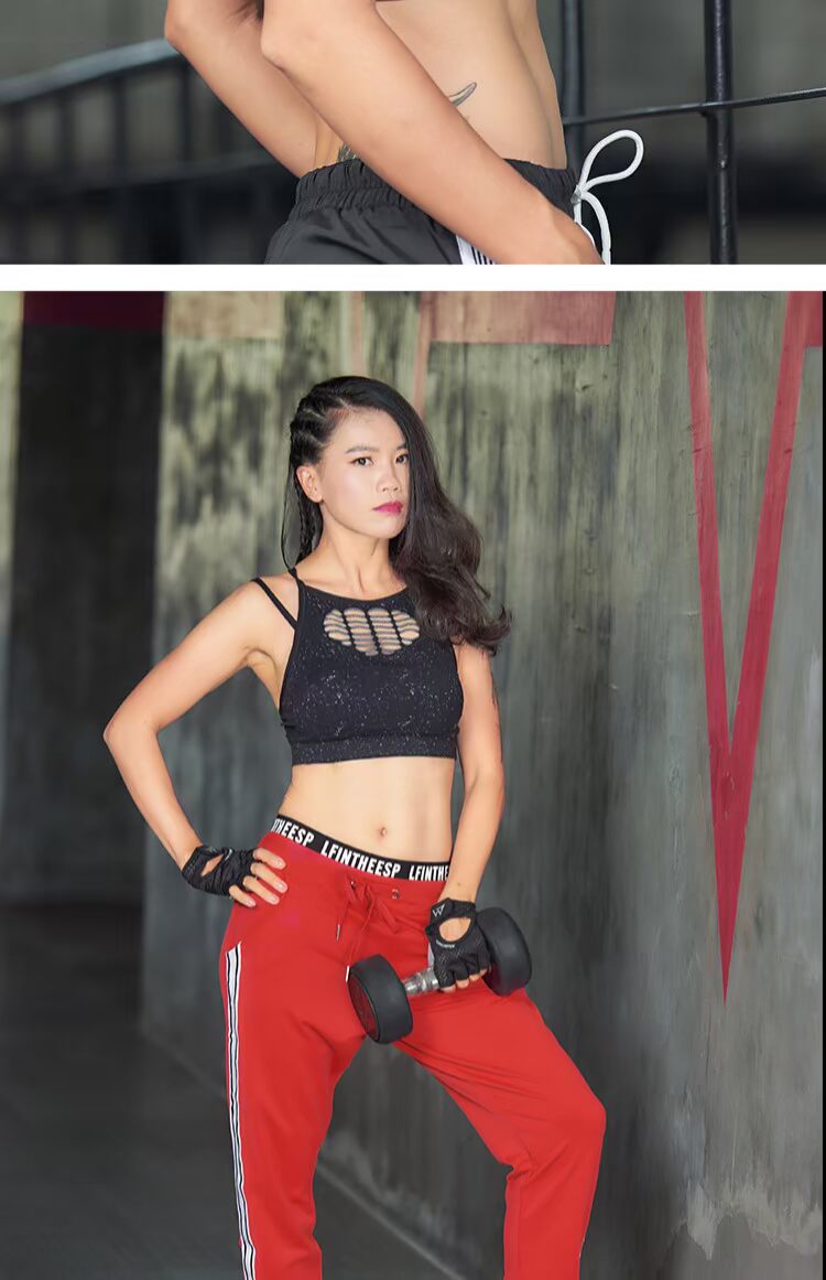 Ai Lian thể thao yoga bra trở lại áo ngực rỗng áo chống sốc nhanh khô thể dục thoáng khí chạy đồ lót sinh viên - Đồ lót thể thao bra thể thao