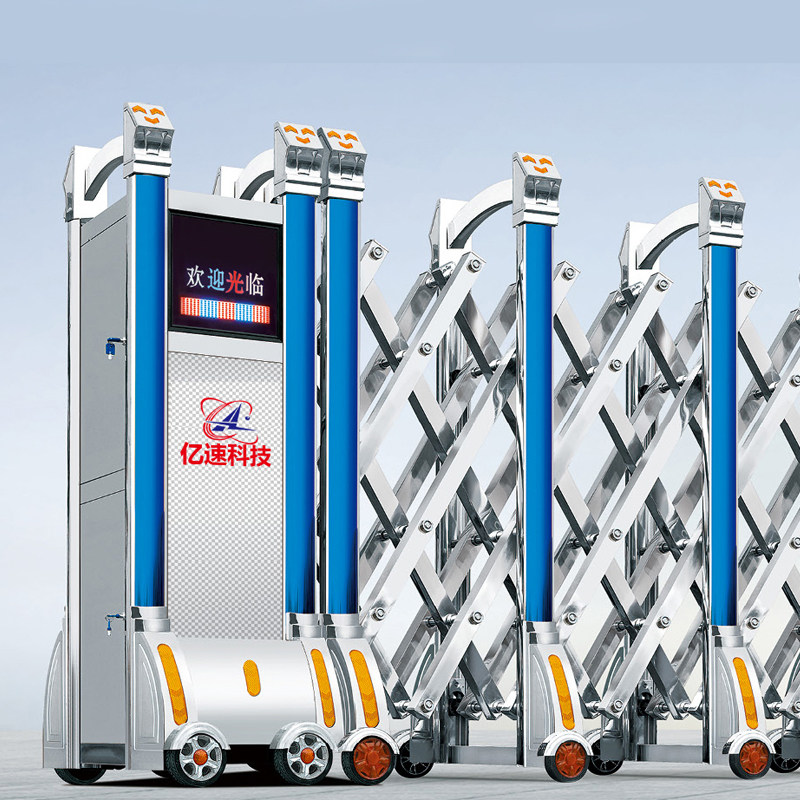 Billing speed automatic door stainless steel electric door factory school stretching door door