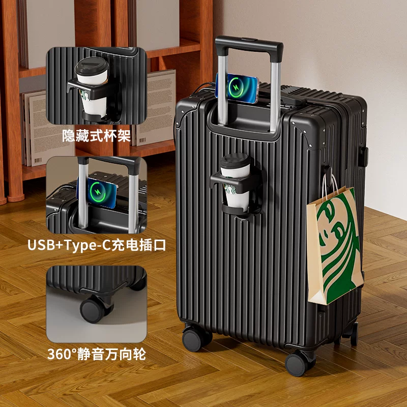 Suitcase, capacious durable box for traveling, 20 inch