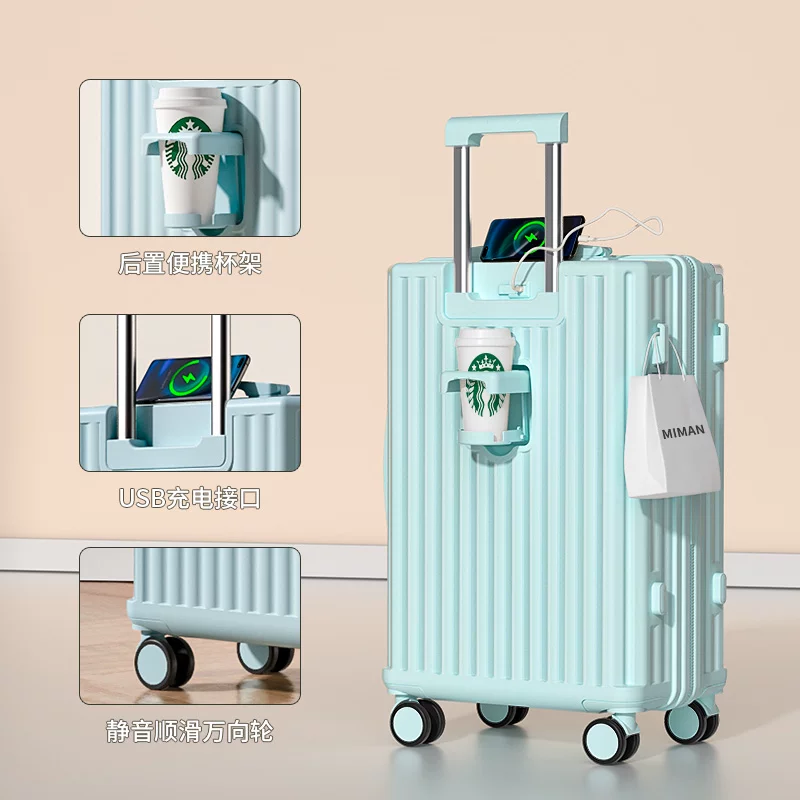 Suitcase, durable box, 20 inch, 24 inch, increased thickness