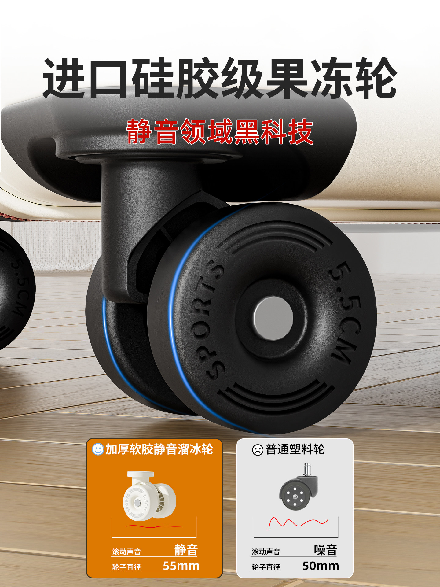 2025 New Model Suitcase, Durable and Sturdy, Thickened, 20-Inch and 24-Inch Travel Luggage with Combination Lock, for Women, Men, and Students