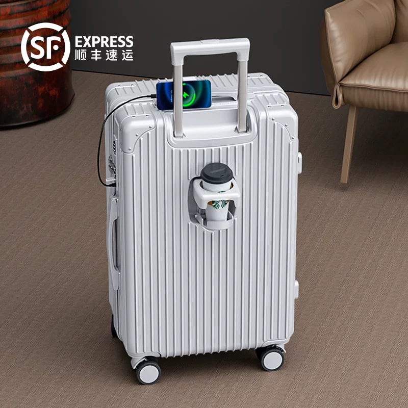 Suitcase, capacious durable box for traveling, 20 inch