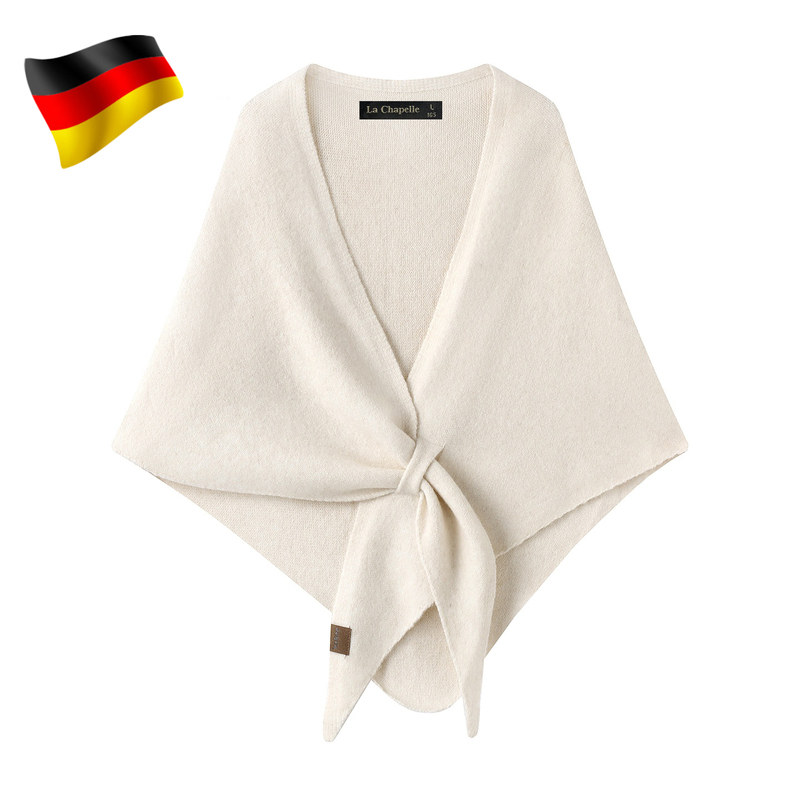 Germany's 2025 New High-End Triangular Shawl Cape for Women, Soft and Cozy Knitted Outerwear, Cape Scarf, Birthday Gift