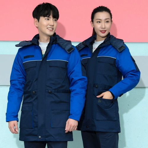 Зимний износостойкий утепленный комбинезон, удерживающая тепло куртка, делается под заказ