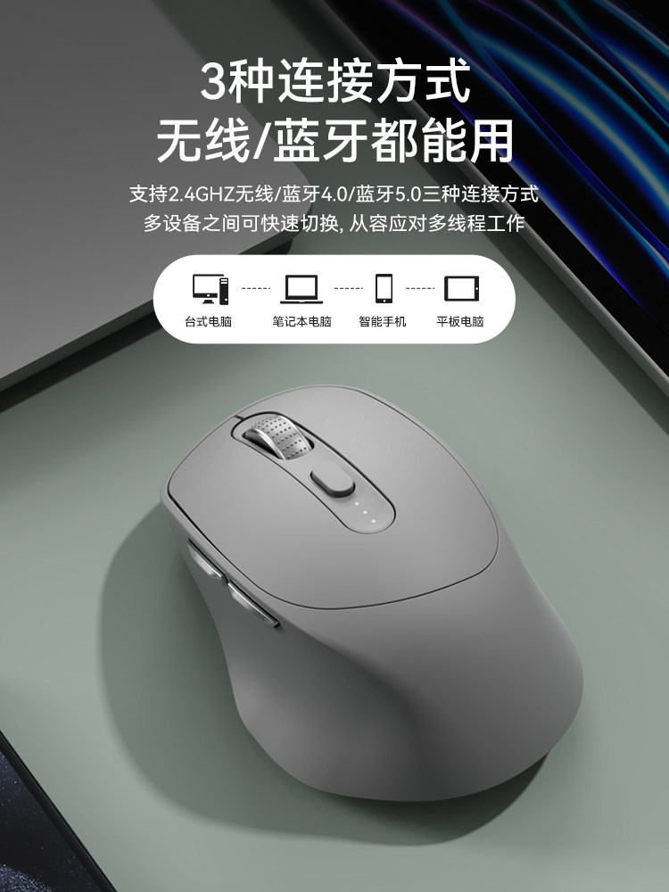 Bluetooth Wireless Mouse Laptop Desktop Office Silent Unlimited Mouse Rechargeable Model