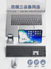 Mengzu Wireless Bluetooth Keyboard and Mouse Set Laptop Desktop Office Silent Keyboard and Mouse Rechargeable Ultra-Thin