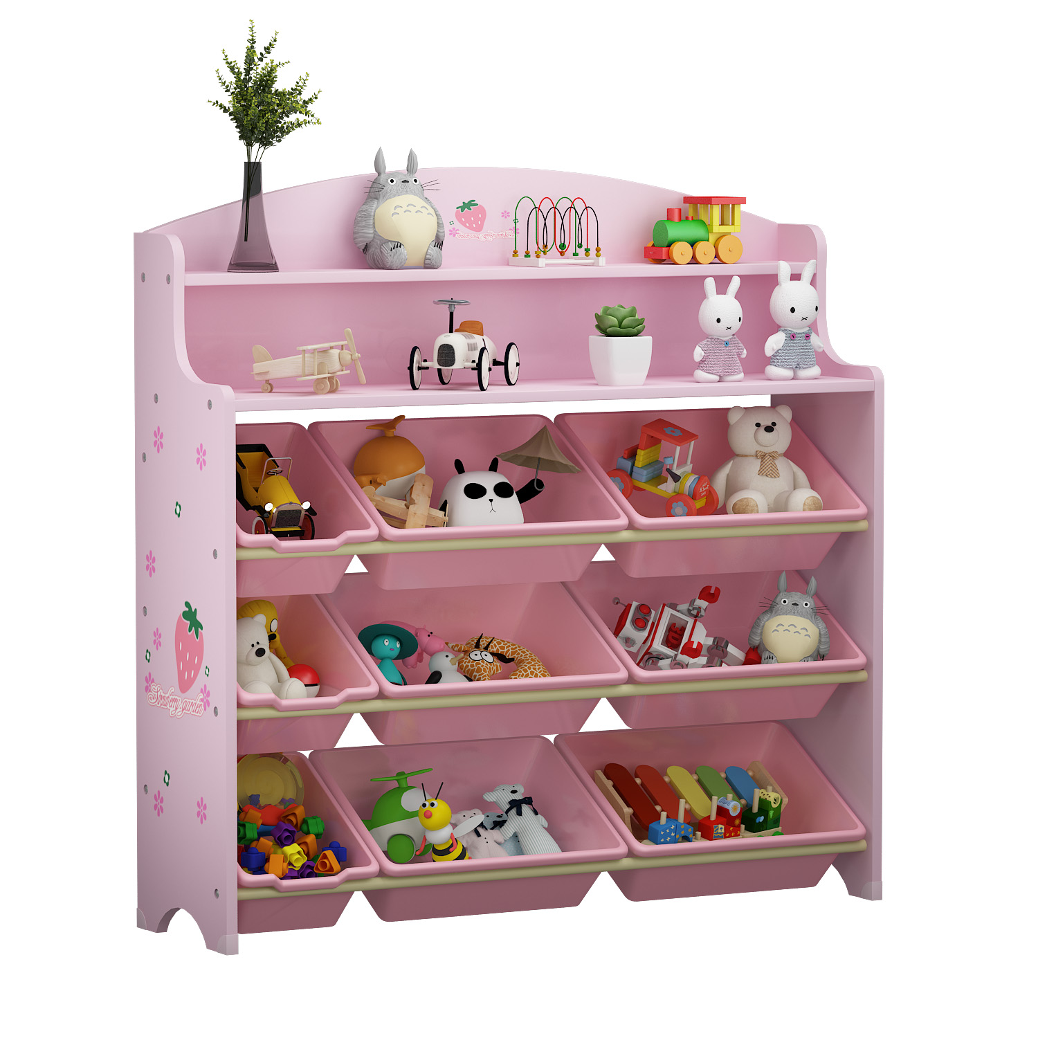 Children's toy storage rack Picture book rack Baby bookshelf Toy shelf