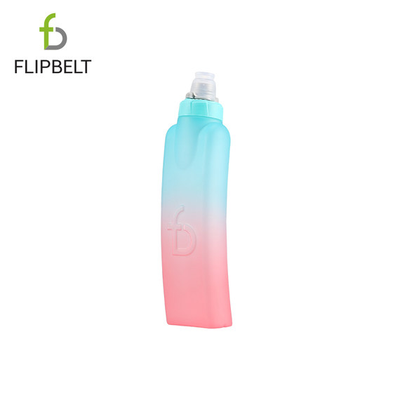 FlipBelt 러닝 워터 병 마라톤 허리 팩 물병 스포츠 소프트 워터 컵 휴대용 대용량 방진