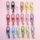 Colorful alloy 14mm lobster clasp + three-point door buckle two-piece set key chain doll doll hanging buckle jewelry accessories