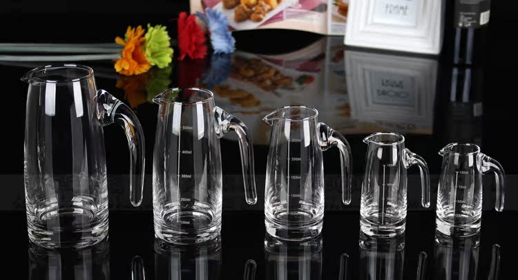 Rượu vang tách rượu thủy tinh trong suốt rượu vang đỏ decanter jug ​​kích thước cốc chén công cộng với quy mô rượu vang