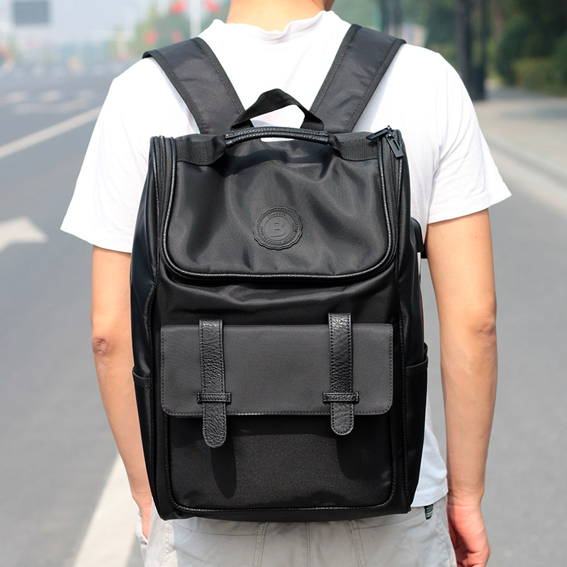 Outdoor backpack schoolbag junior high school men's backpack lightweight Oxford cloth women's outing travel bag office worker large backpack