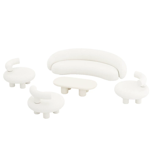 Ткань, современный креативный изогнутый диван, простой и элегантный дизайн, для салонов красоты, популярно в интернете