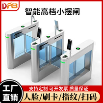 Luxurious anti-collision small swing gate school gate gym entrance and exit face recognition community entrance and exit gate construction site access control