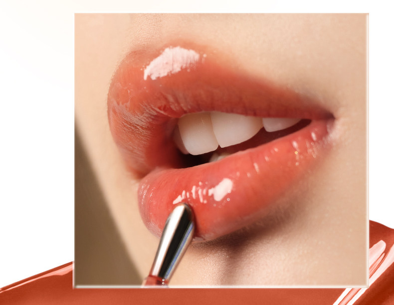 【中国直邮】【春晚同款】  Judydoll橘朵  冰熨斗精华镜面唇釉  护唇蜜   #07霜冻烤梨  显白酒红色  【春晚主持人马凡舒同款】