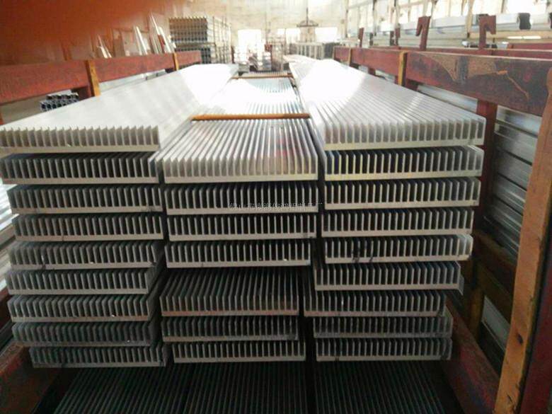 High Power Radiators Dense Teeth Type Aluminum Squeeze Type Material Main Casing