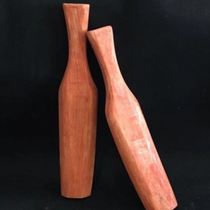 Laundry mallet wooden mallet old-fashioned laundry super hard garlic pounding household washboard wooden hammer washboard rod