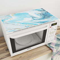 Refrigerator dust cover waterproof and anti-wash cover cloth microwave oven dust-proof cushion PVC sunscreen anti-burn soft glass