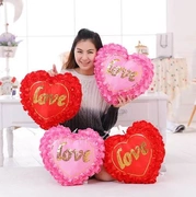 Hoa hồng hình trái tim nhẹ nhàng Gối Tanabata Quà tặng ngày Valentine cho bạn gái Quà tặng sáng tạo Đồ cưới