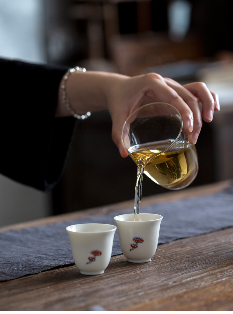Don difference up is suing tourism crack ultimately responds a pot of two cups of white porcelain portable travel package ceramic tea set tea cups