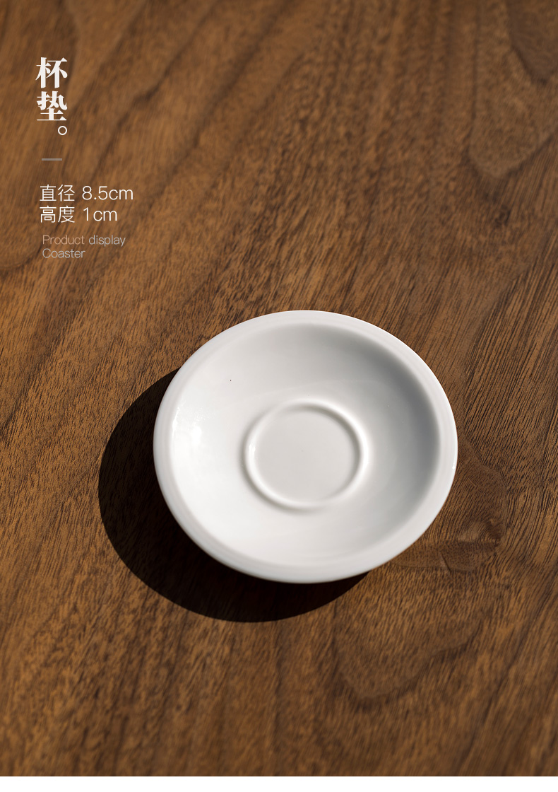 Tang s set of travel group of dehua white porcelain ceramic tea set, tea art would suit portable bag kung fu tea set home