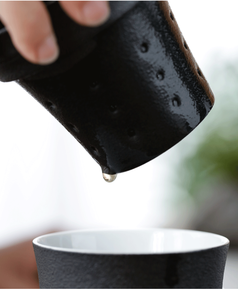 Don difference up yongquan green tea separation ceramic keller tea cups with cover home office tea cups water