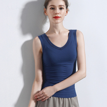 New Summer Fix V-collar Lace Lace Lace Line Vest Woman Sleeveless Blade Sweater