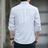 Летняя осенняя однотонная рубашка, трендовая универсальная куртка для отдыха