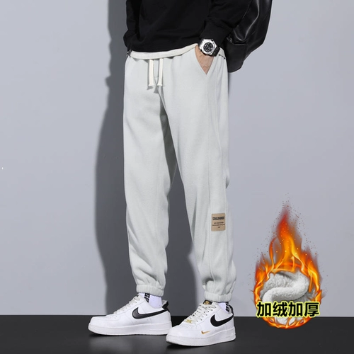 Мужские демисезонные спортивные штаны, оверсайз, свободный крой, подходит для подростков