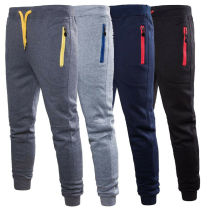 Mens Slim Fit Joggers Jogging Bottom Fleece Gym Winter Skinn