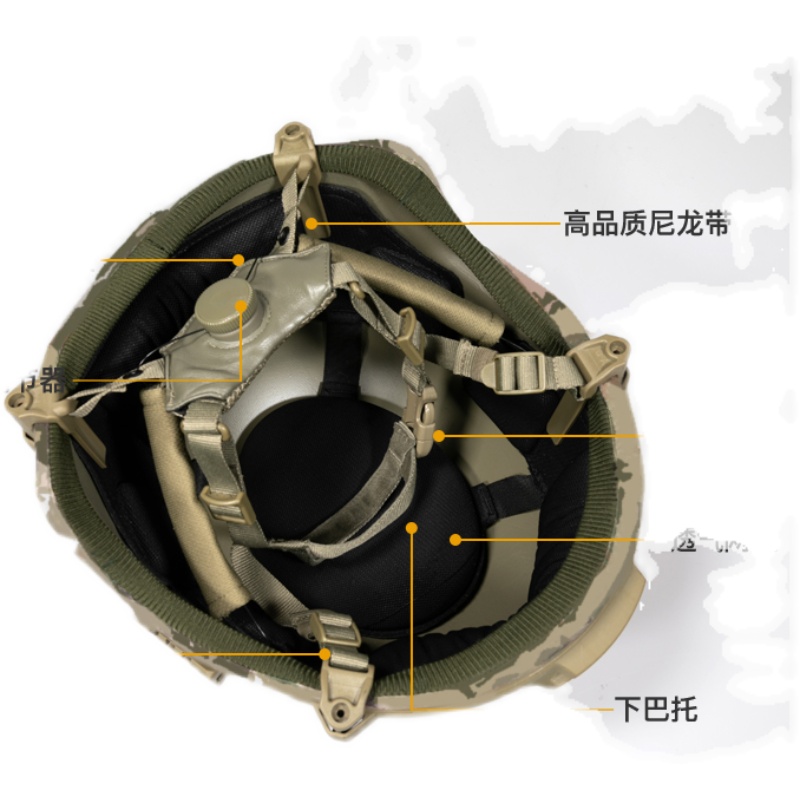 New rail helmet High cut protective ear camouflage cover lining accessories GRP ABS hanging sponge cushion-Taobao