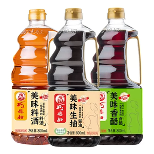 巧媳妇调味品组合装800ml*3瓶