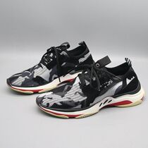 Scarce Foreign Trade Raw Single Handling Pick Up Missed Men Casual Shoes Thick Bottom Comfortable Mesh Fabric Breathable Sneakers Running Shoes