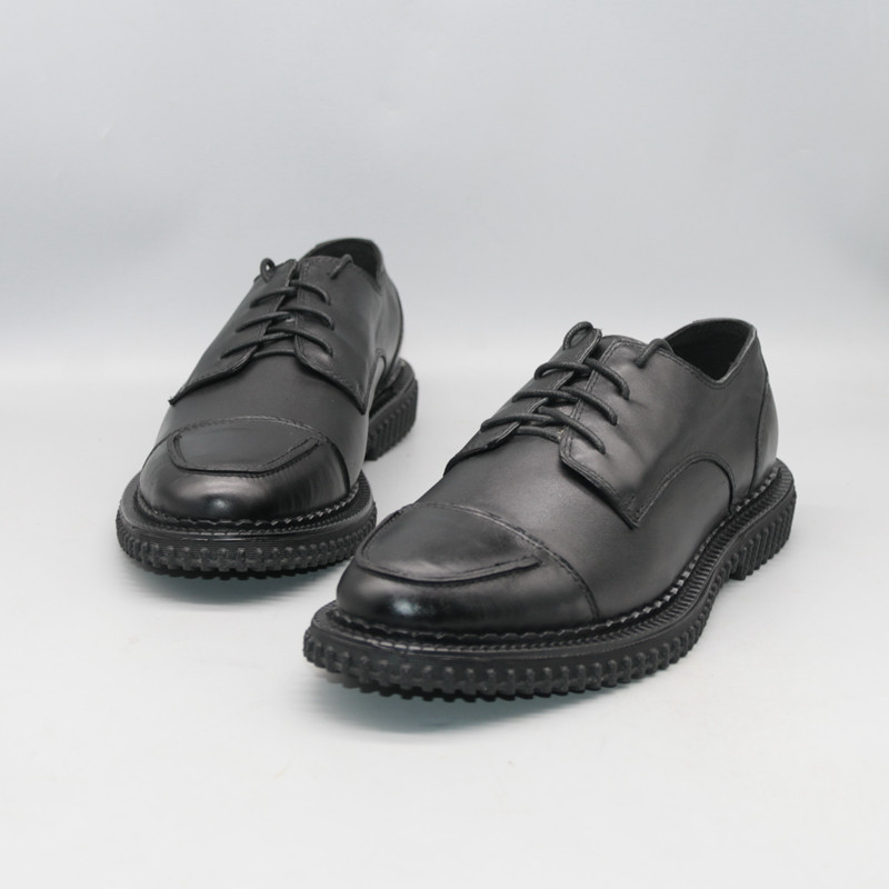 好品质 捡漏 外贸尾单真皮男鞋厚底舒适百搭英伦风商务休闲皮鞋详情3