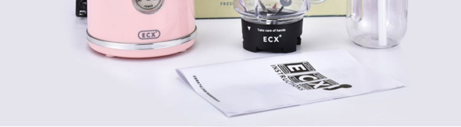 máy ép trái cây mini ECX ycxj01 máy ép trái cây retro cốc đỏ hộ gia đình điện nhỏ cầm tay đa năng bội thu trái cây - Máy ép trái cây máy xay sinh tố mini lock&lock