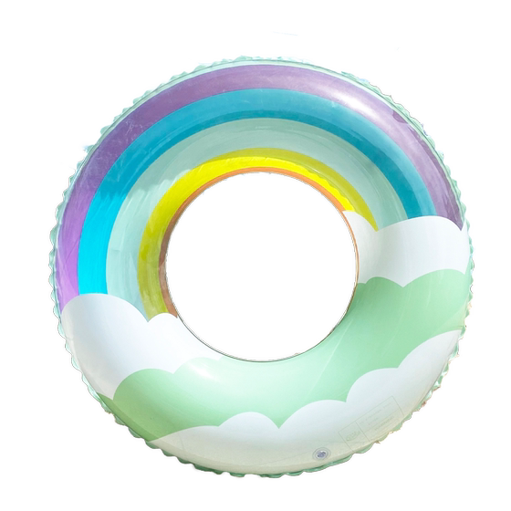 
Swimming ring adult thickened lifebuoy for men and women children inflatable armpit circle adult sequin swim equipment floating ring