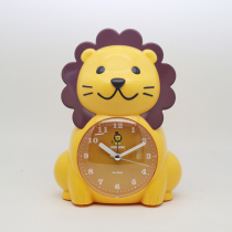 Lion alarm clock Creative childrens special alarm Bedside students with large size personality lazy clock sound oversized