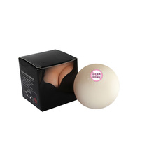 Real mini breast ball at the risk of a real breast.